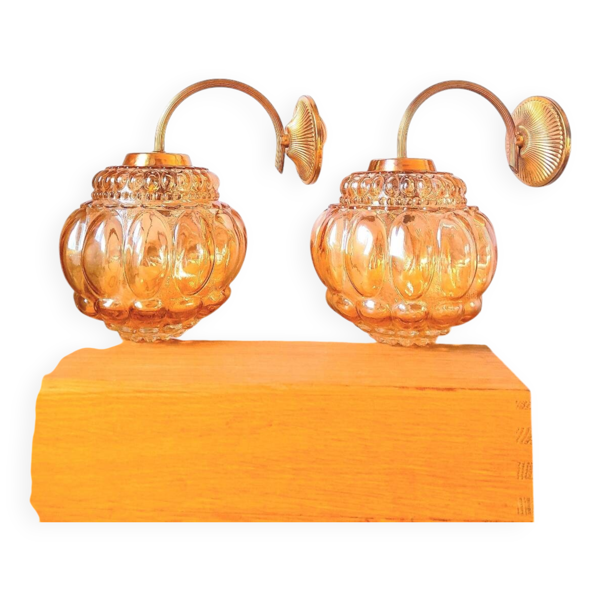 Bubble wall lights Helena Tynell, 1970.