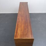 Enfilade en teck restaurée, années 50