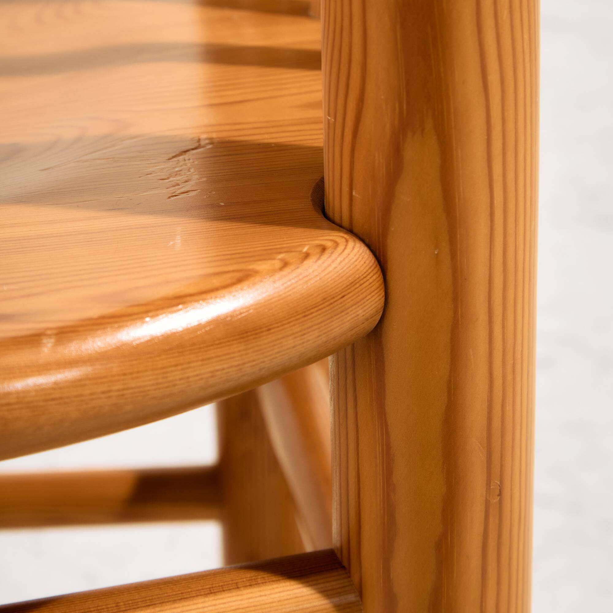 Pine dining chair by Rainer Daumiller, Set of 6