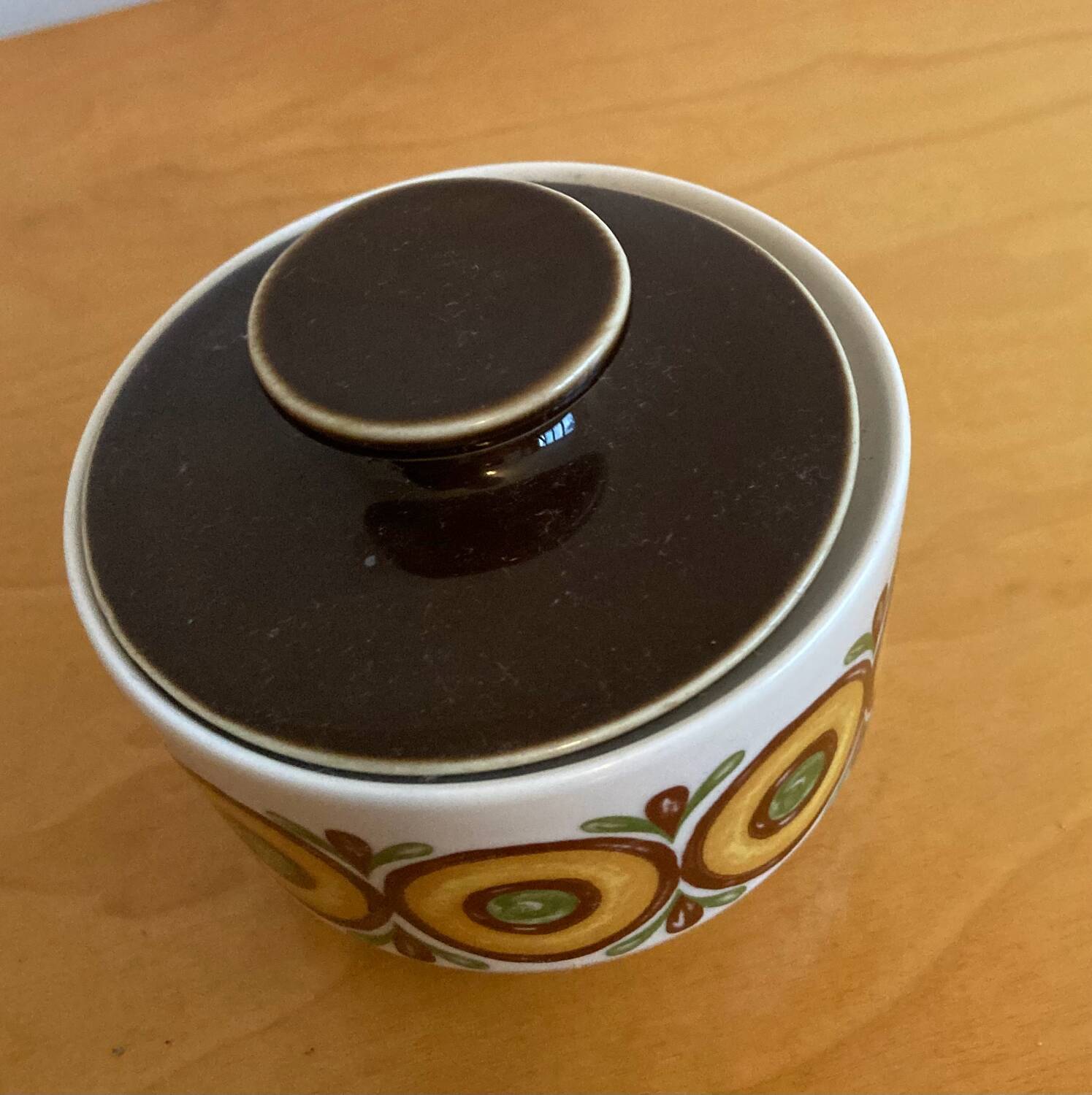 Pot / sucrier Winterling Bavaria porcelaine vintage authentique années 1970