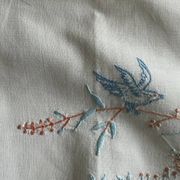 Drap brodé enfant 112 X 78 cm