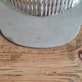 Silver metal dish shell w.rogers
