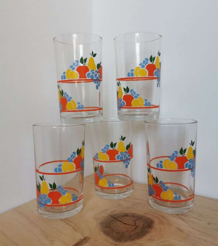 Service à orangeade vintage