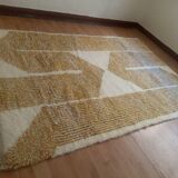 Handmade Moroccan rug, Berber wool rug 150/250cm.