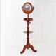 Mahogany Psyche barber mirror - Turned Wood 19th century