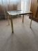 Vintage brass coffee table, 1970s