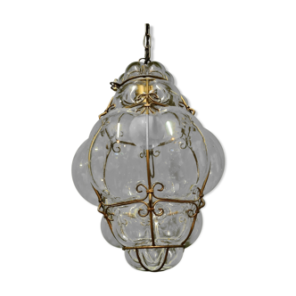 Old Venetian Murano Pendant 20th Century