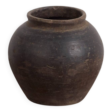 Petit vase ancien dans des tons sombres (c.1900) #16