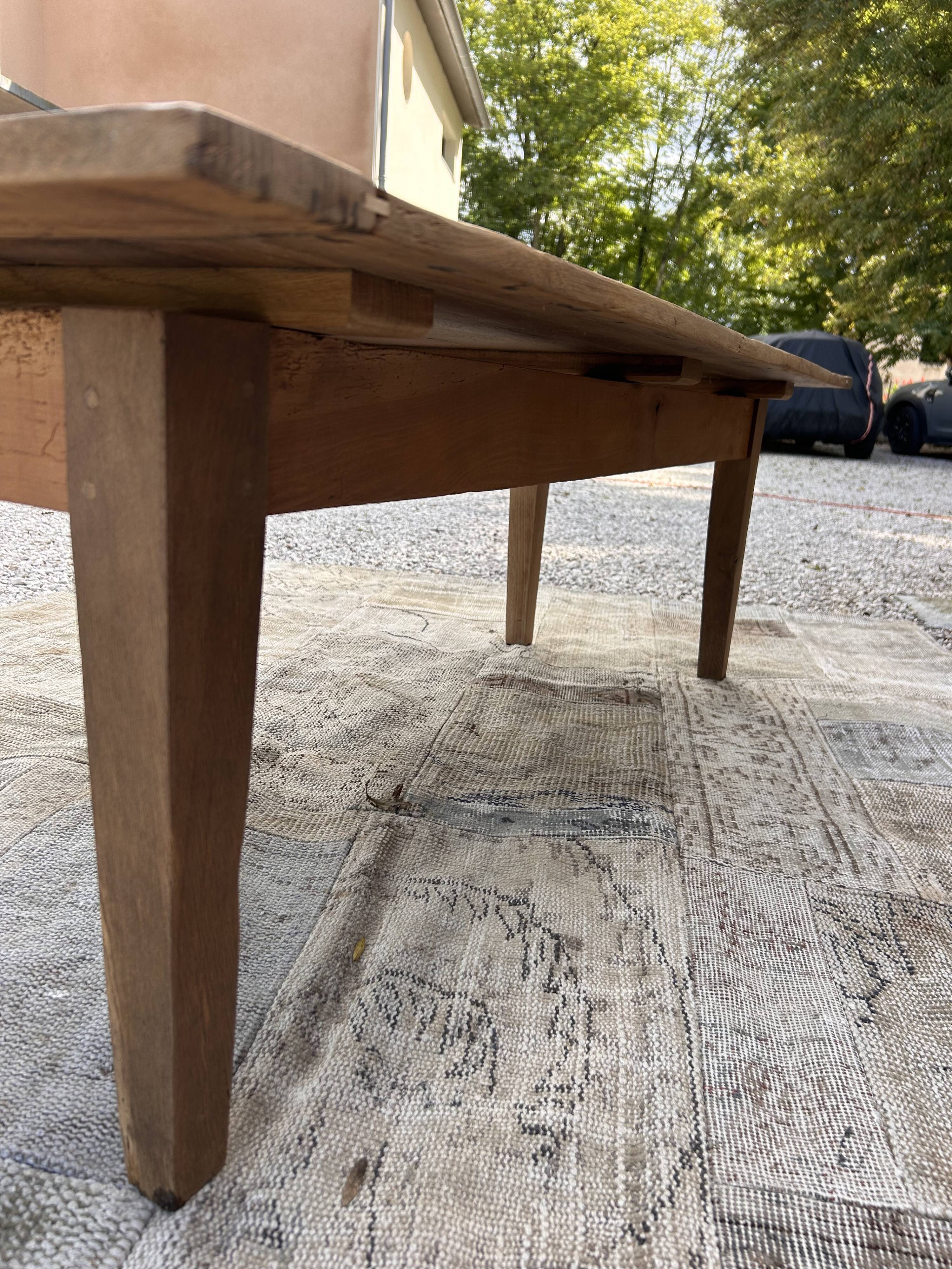 Renovated solid wood coffee table