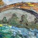 Peinture au couteau à l’huile paysage