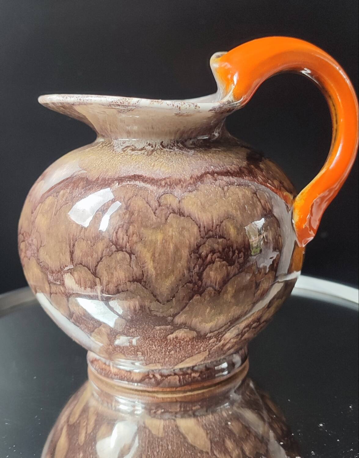 Ceramic pitcher by Roberto Rigon for Bertoncello, 1960s-70s