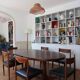Scandinavian extendable table