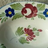 Beard dish barber faience of st clement end 19th