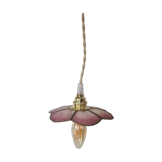 Mother-of-pearl flower in lighting