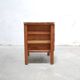 Meuble d'appoint chevet vintage en bois