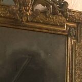 Old mirror, gilded mirror