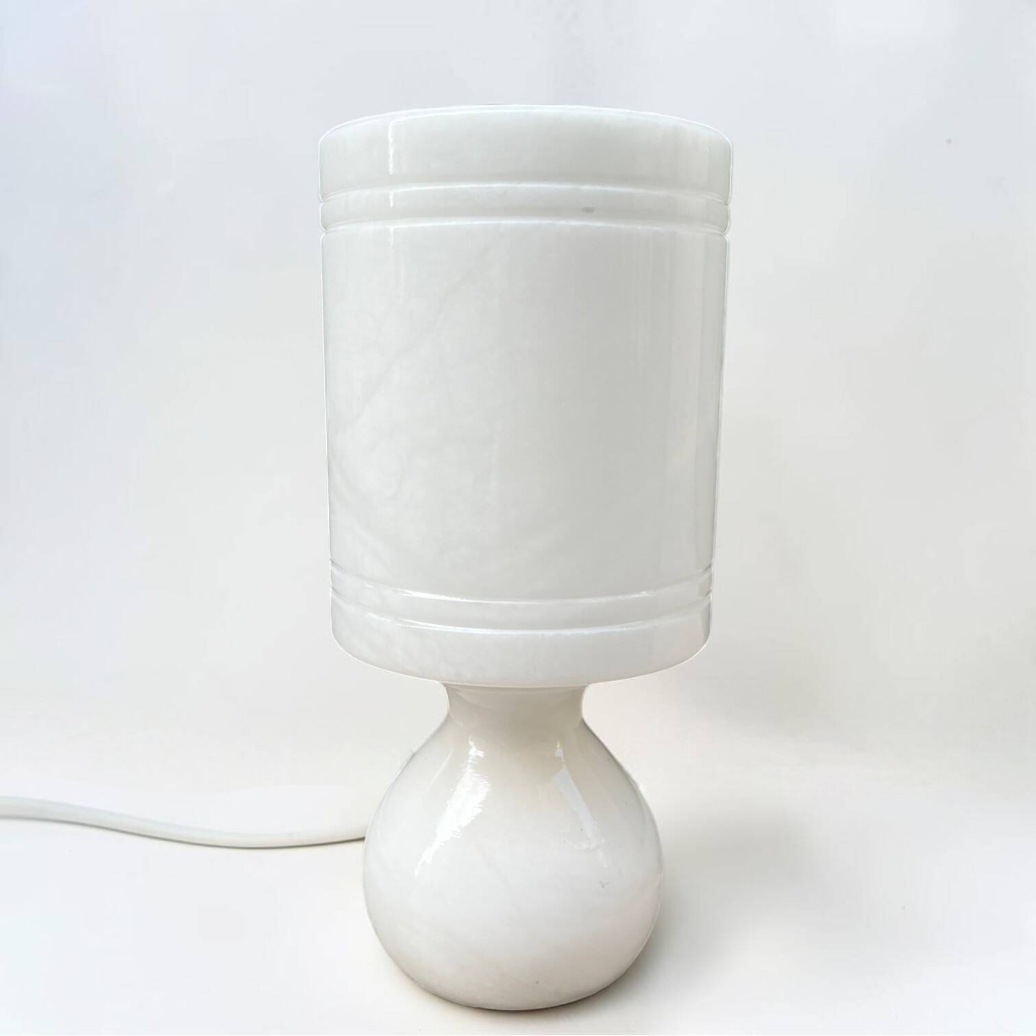 White alabaster lamp - Alabaster night light