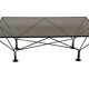 Vintage Coffee Table With Smoked Glass 80's Design