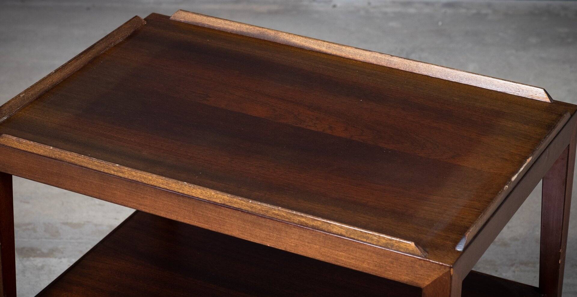 Serving Cart by Severin Hansen for Haslev Møbelfabrik, 1950s