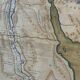 Map of Egypt 1762 under frame