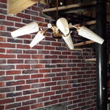 Ora chandelier 5 tulips, 1950s