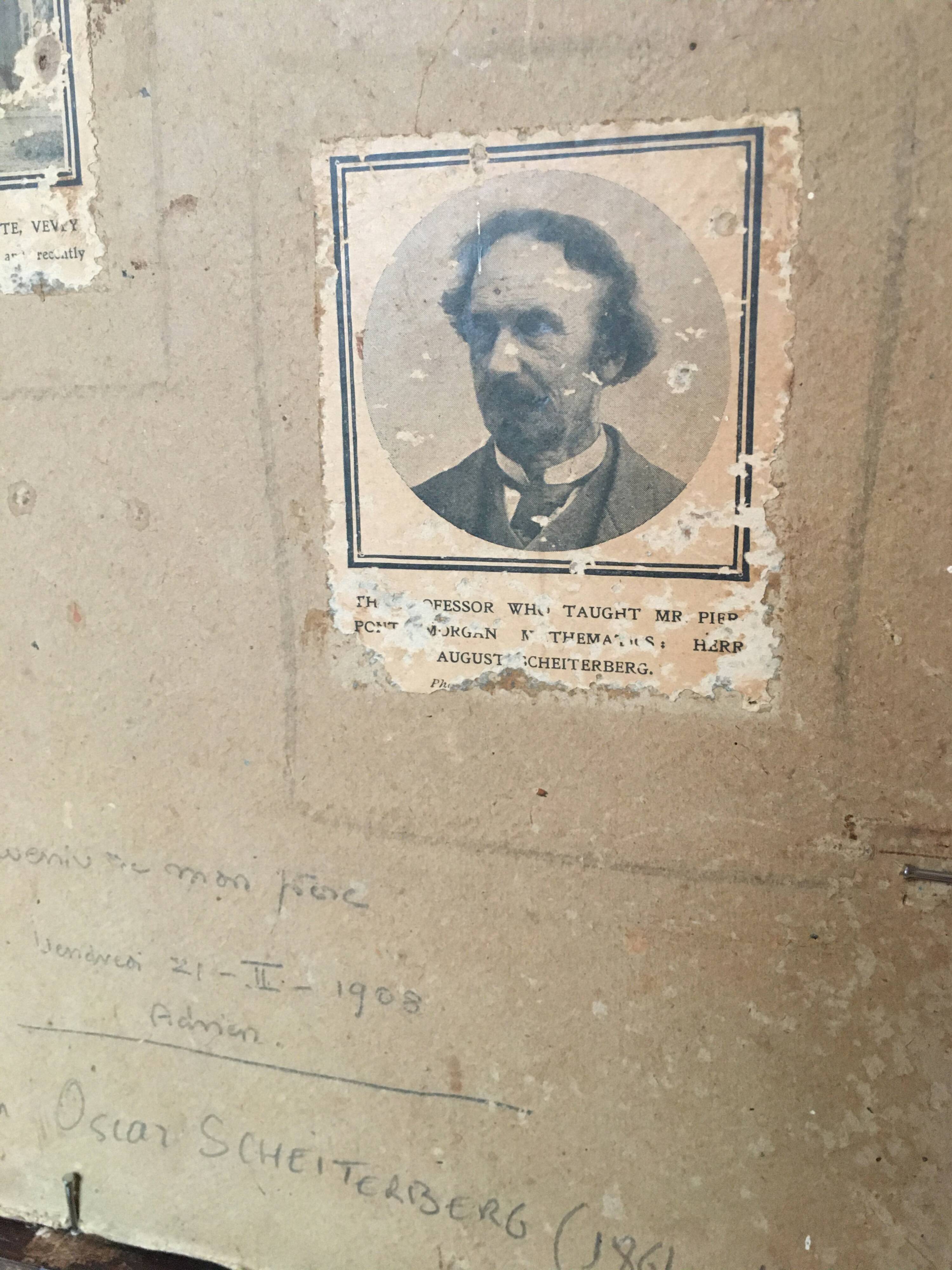 Painting "Impressionist Portrait" by Adrian Oscar Scheiterberg (1864-1910)