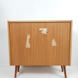 Danish teak veneer bookcase
