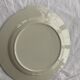 Plat à gâteaux en faïence motif cachemire vintage