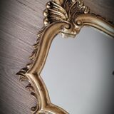 Golden lily mirror 46x27