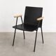 Lot de 4 fauteuils design Pedrali – Italie – Bois & acier
