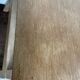 Marchepied en bois patiné