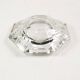 Large crystal ashtray, Belgium 1960s