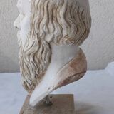 Greek bust of Socrates