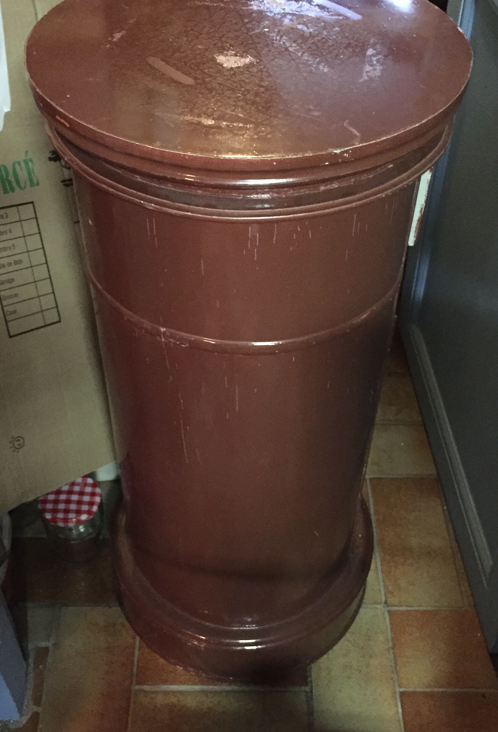 Empire bedside table