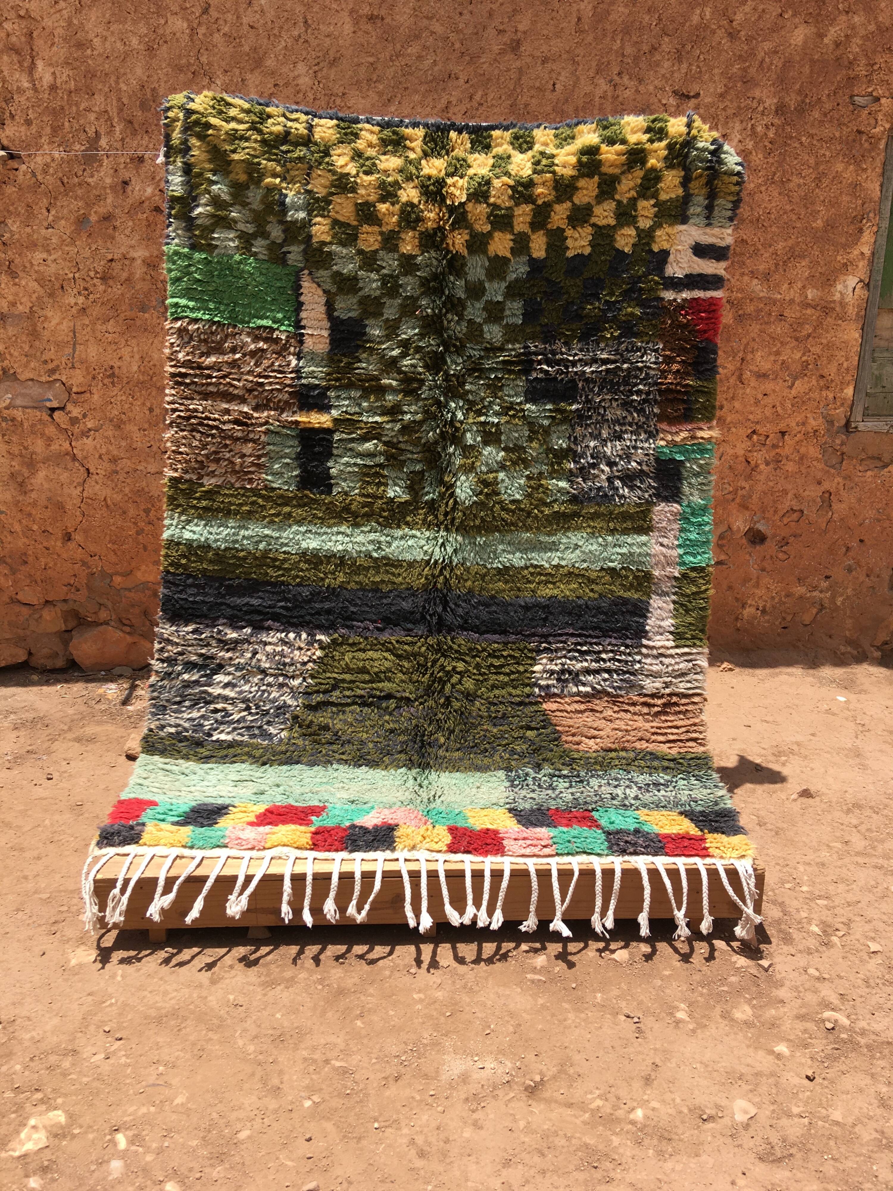 Tapis Boujaad Berbère 216 x 154 cm