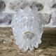 Bubble and granite glass tulip Germany 1970s