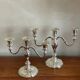 Pair of English candlesticks