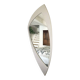 Space Age XXL lacquered wood mirror, France 1970s