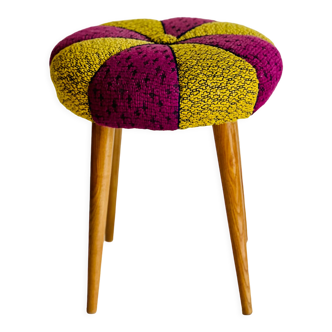 Vintage pouf stool, 1950’