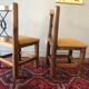 Duo of chairs brutalist style