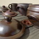 Bols et tasse poterie normande