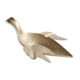 Brass bird ashtray, 50s