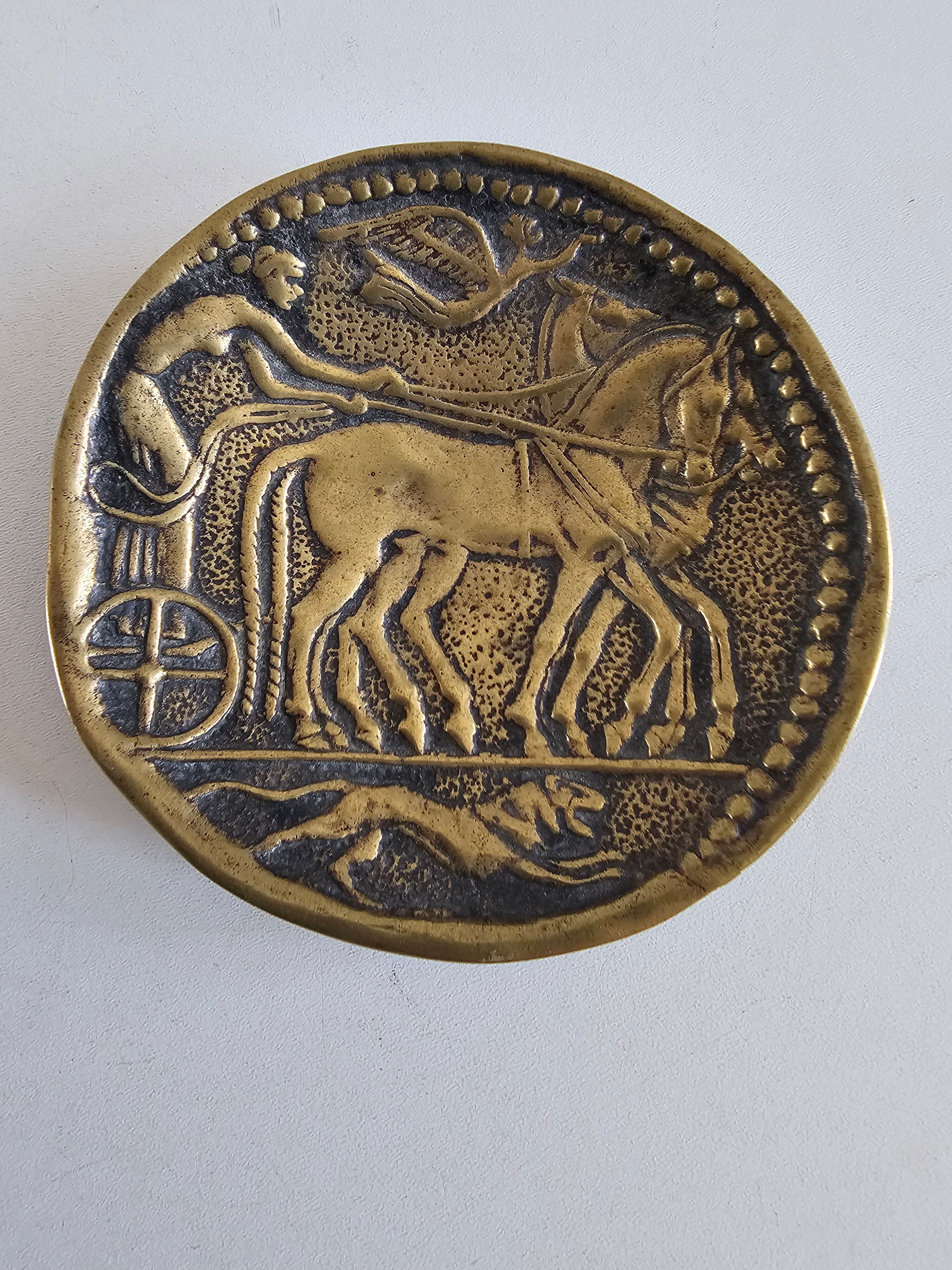 Sculpture and bronze - Max Le Verrier ashtray