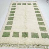 Tapis berbère bohemian en laine fait main 250 X 150 CM