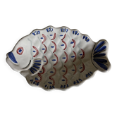 Aligsas Sweden ceramic fish dish 1980 Scandinavian