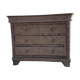 Commode patiné