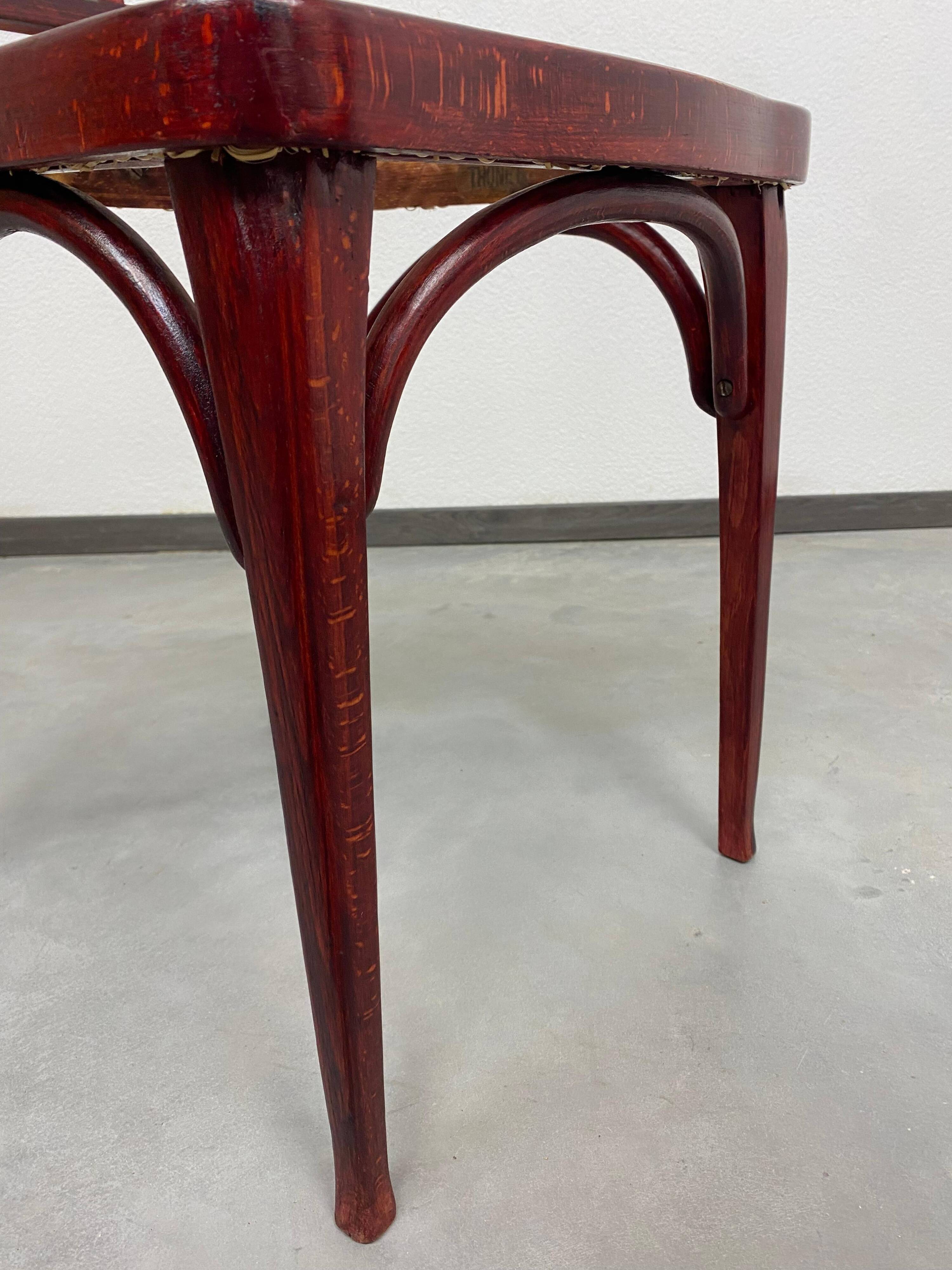 Secession dining chairs by Thonet