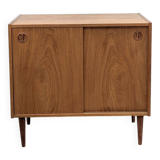 Vintage sideboard with sliding doors