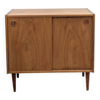 Vintage sideboard with sliding doors