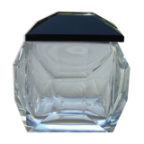 Mustard crystal art deco